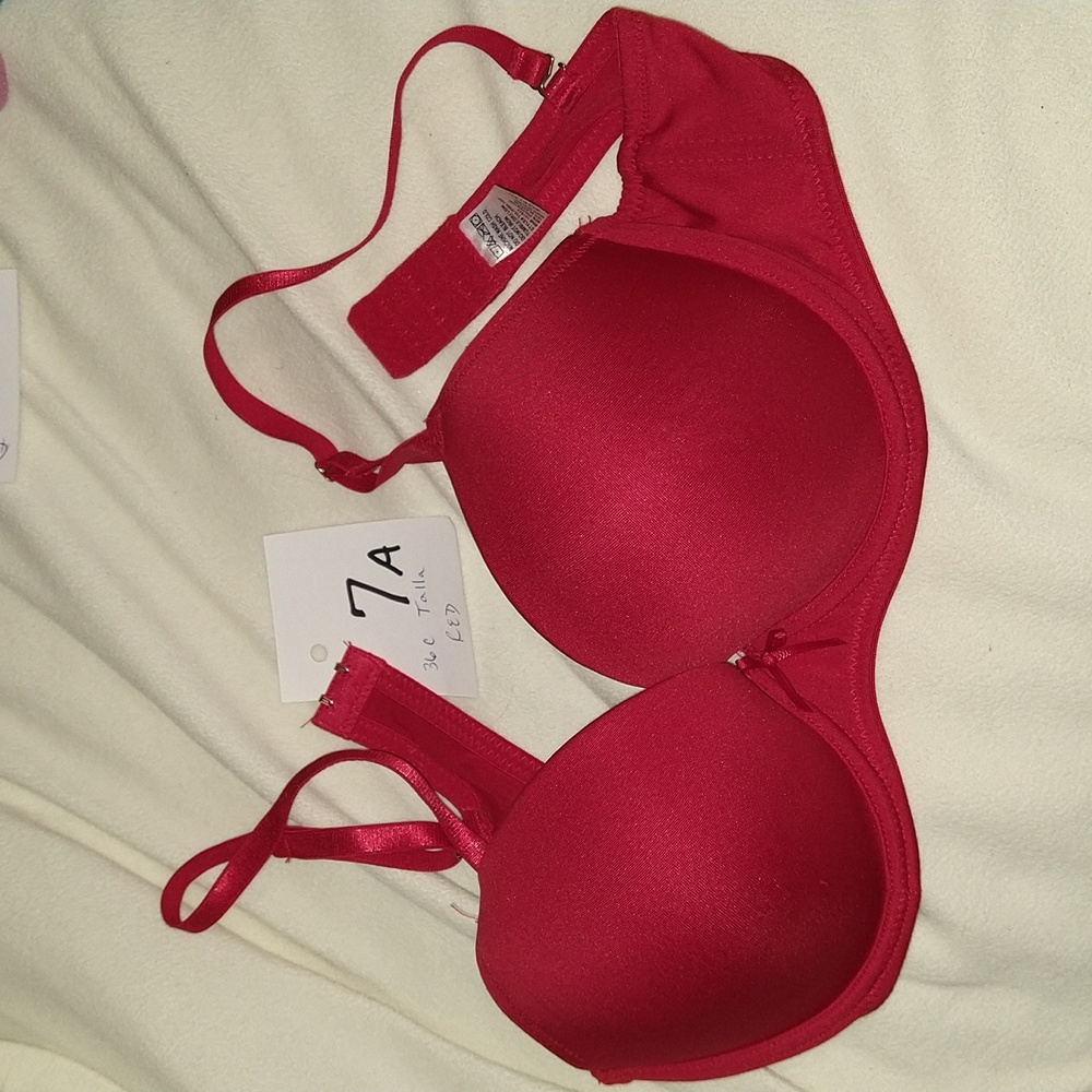 Women's red bra by Talla size 36C